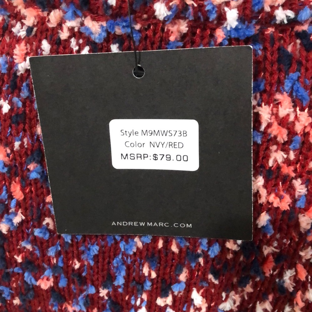 Multicolored comfy button down sweater - Picture 5 of 6